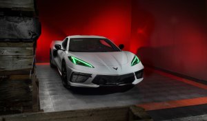 Chevrolet Corvette Headlight DRL Kit - ORACLE Lighting - RGB+A DRL Kit - ColorSHIFT - ColorSHIFT - `20-`21